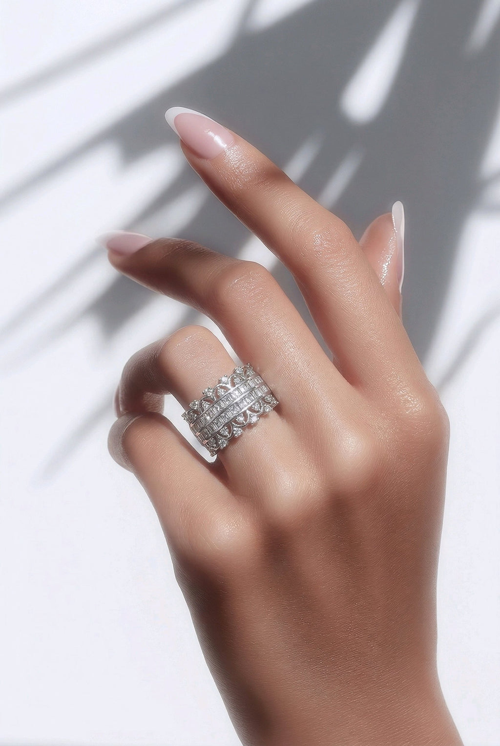 Luxe Sparkling Cubic Zirconia Ring