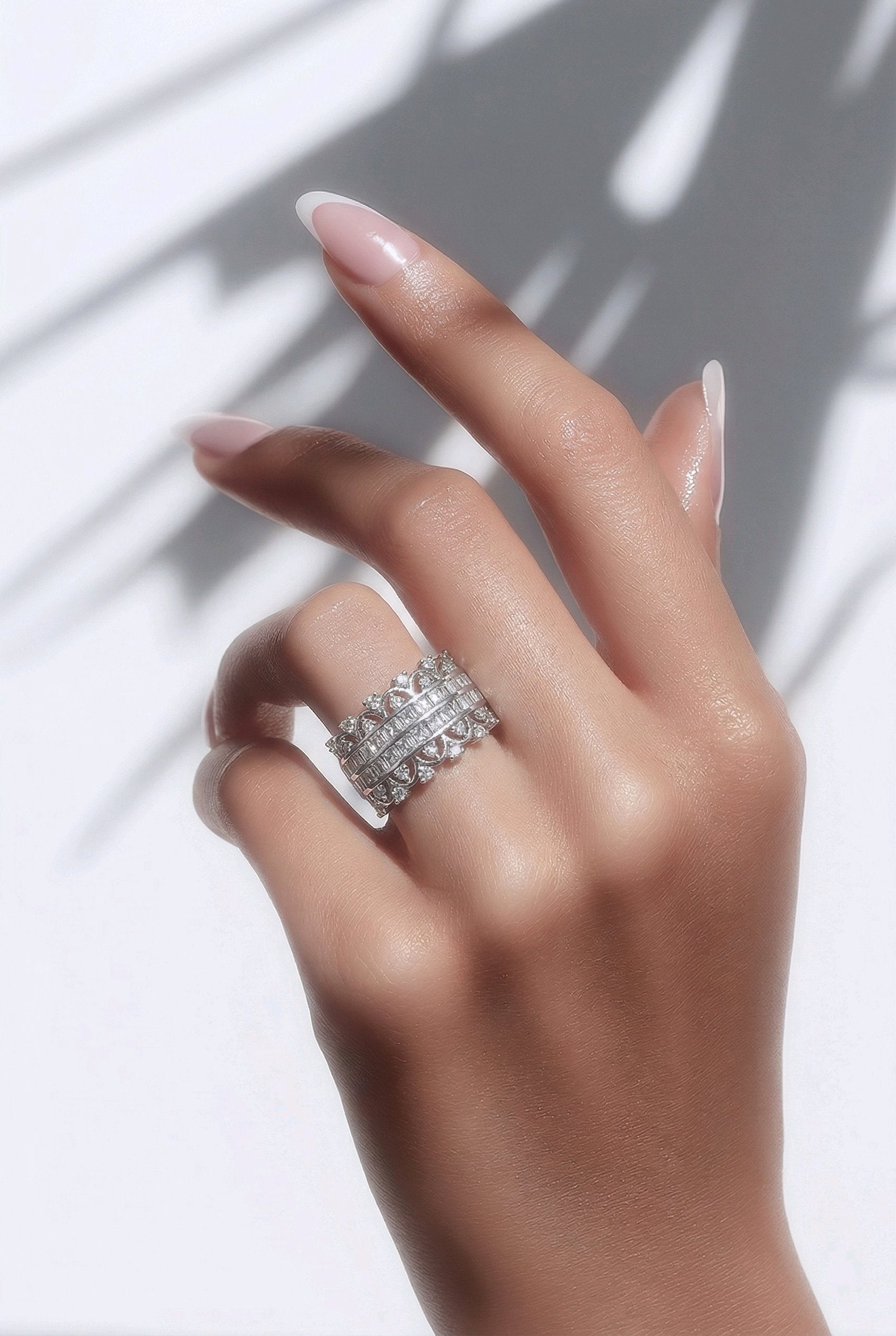 Luxe Sparkling Cubic Zirconia Ring