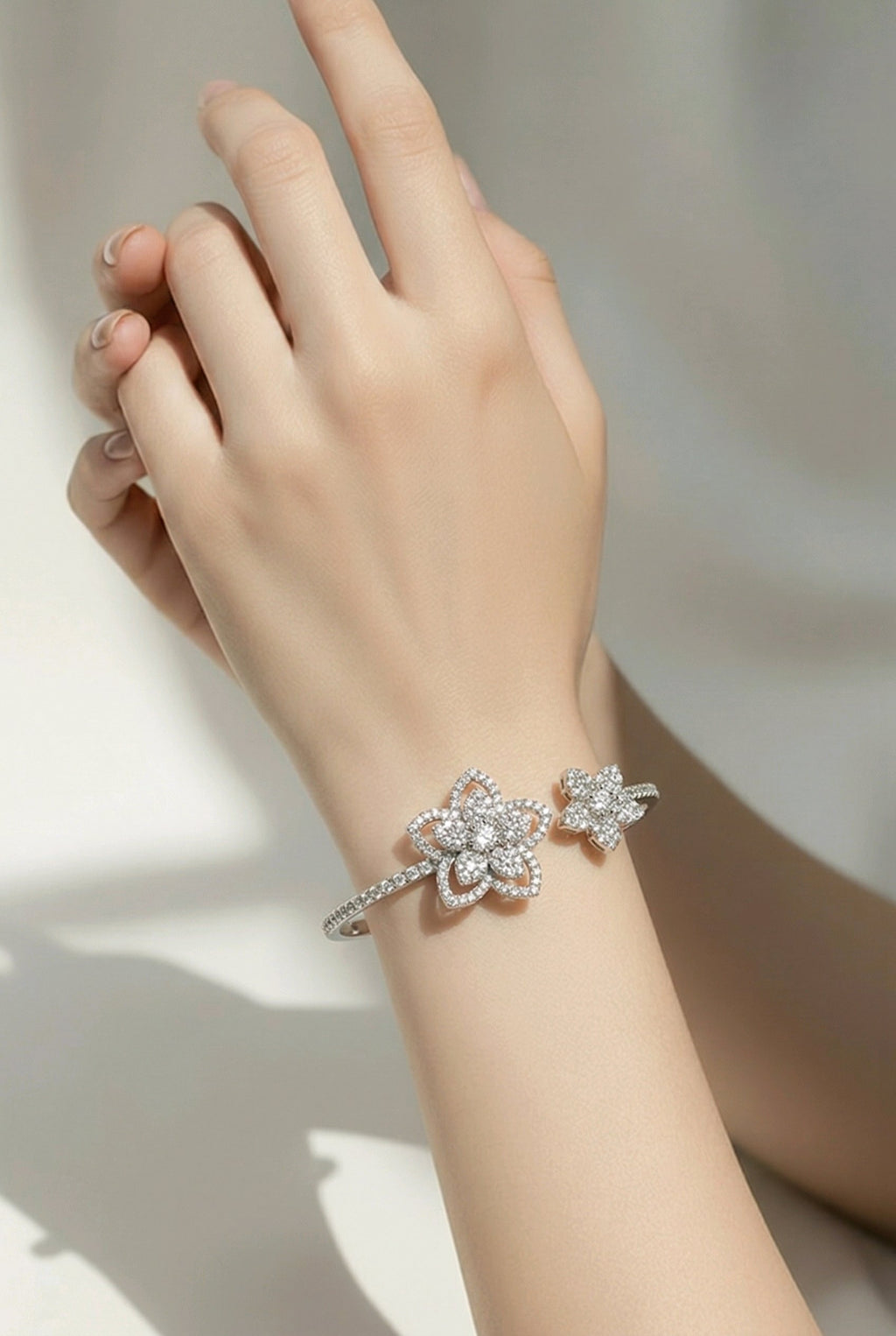 Celestial Bloom Bracelet & Ring Set