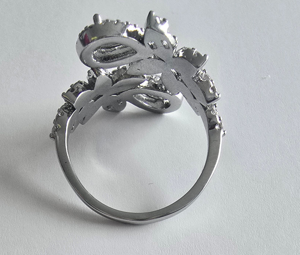 Lumière Crystal Cluster Ring