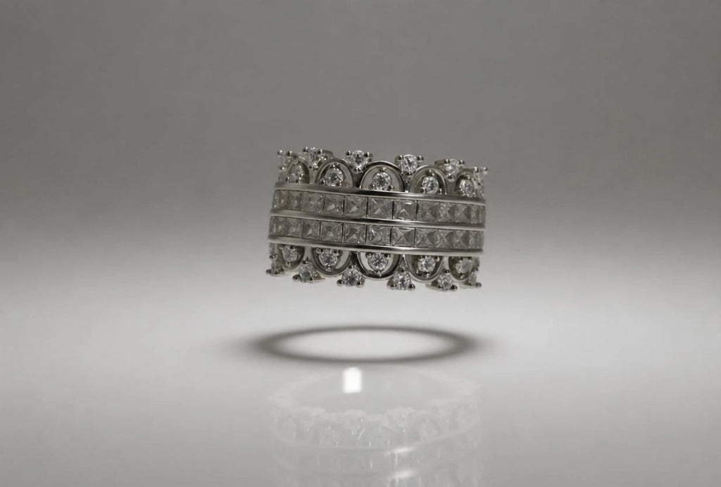 Luxe Sparkling Cubic Zirconia Ring