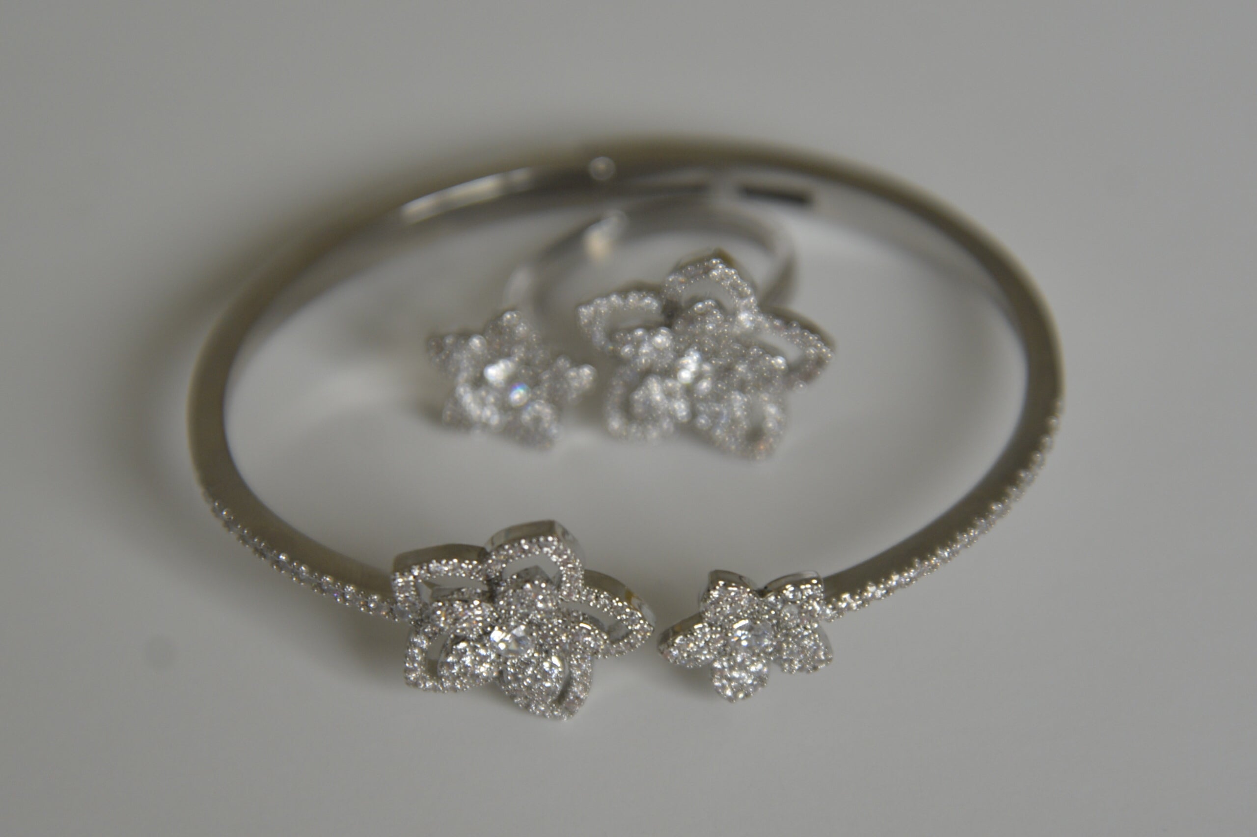 Celestial Bloom Bracelet & Ring Set